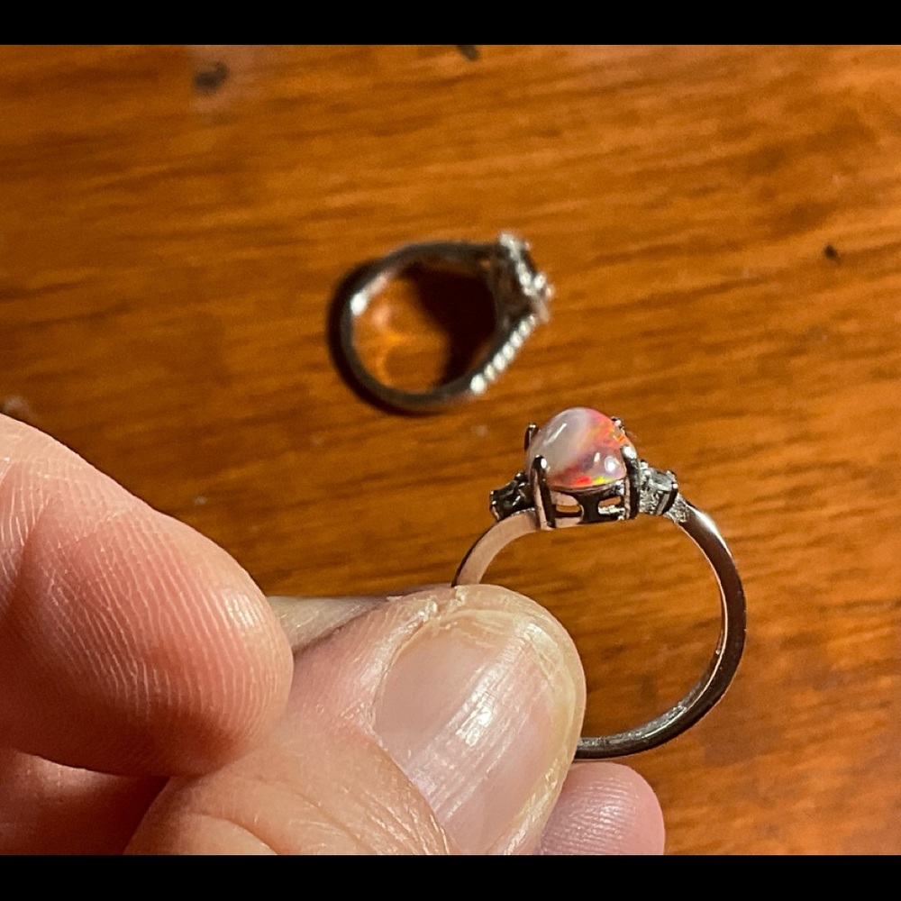 Pink Opal Ring - image 6